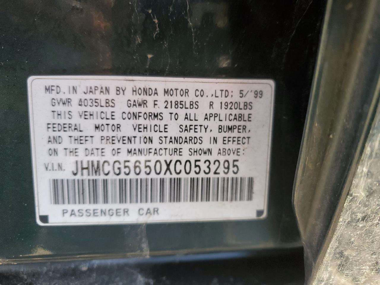 1999 Honda Accord - Image 12