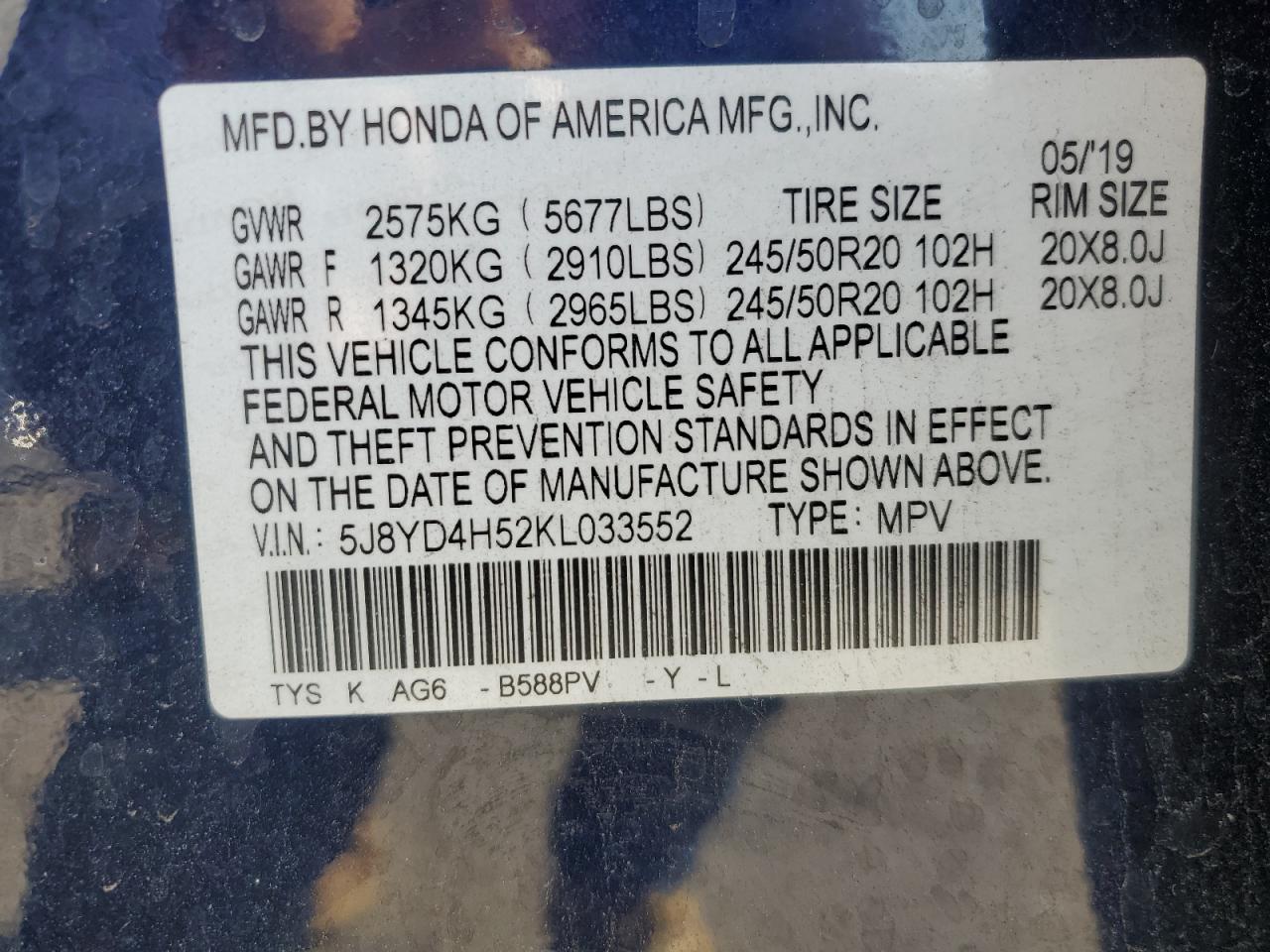 2019 Acura MDX - Image 14