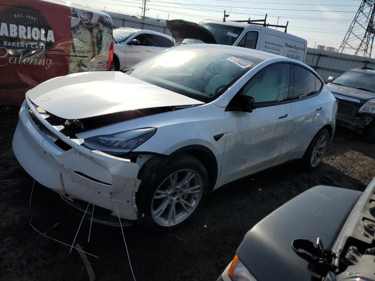 2021 Tesla Model Y იყიდება Elgin-ში, IL - Front End