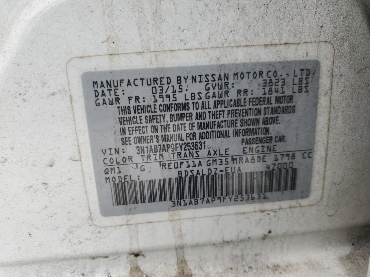 2015 Nissan Sentra - Image 12