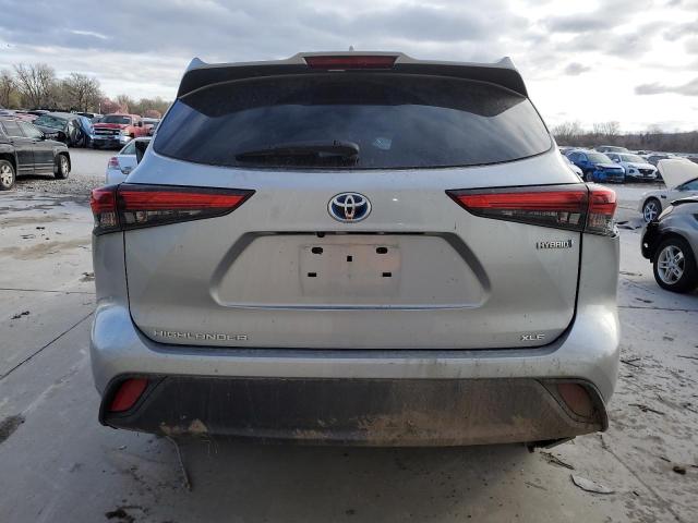  TOYOTA HIGHLANDER 2021 Srebrny