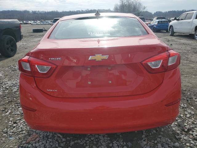  CHEVROLET CRUZE 2017 Czerwony