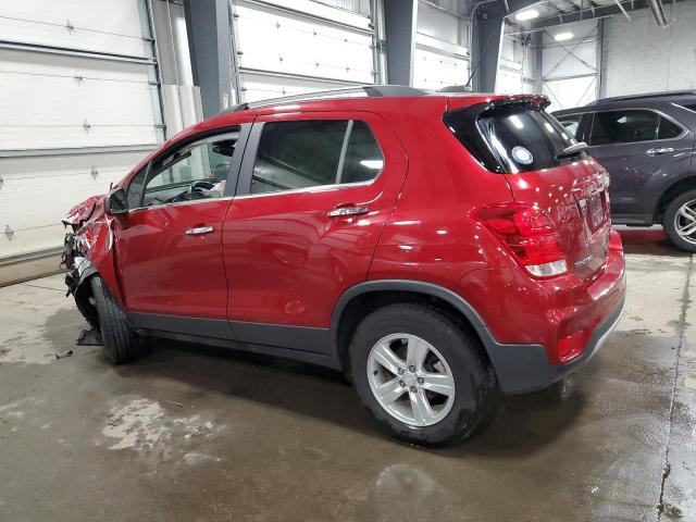  CHEVROLET TRAX 2020 Czerwony
