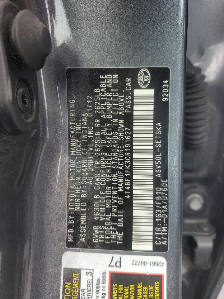 2012 Toyota Camry - Image 12