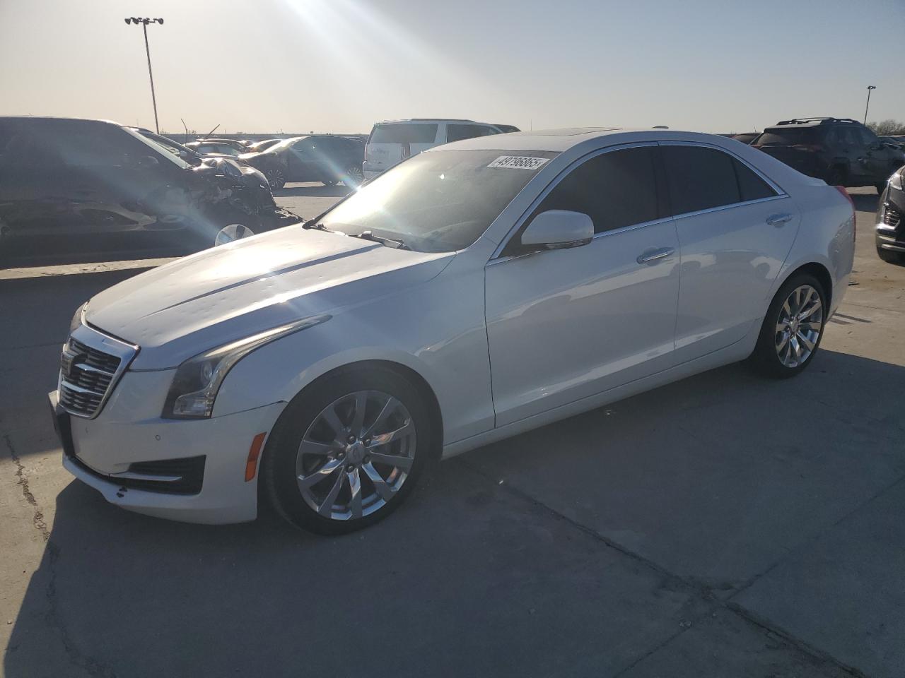 2017 Cadillac Ats Luxury for Sale in Wilmer, TX - Hail