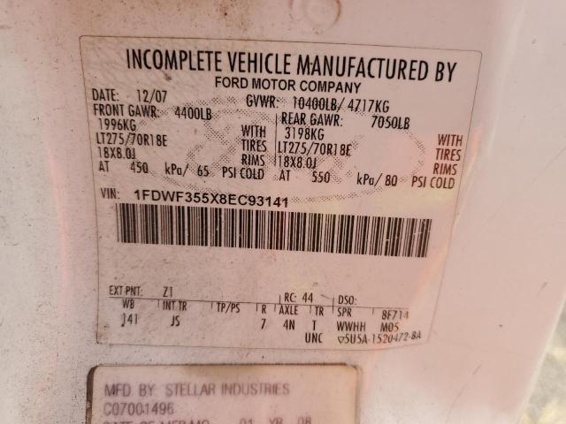 2008 FORD F350 SRW SUPER DUTY  