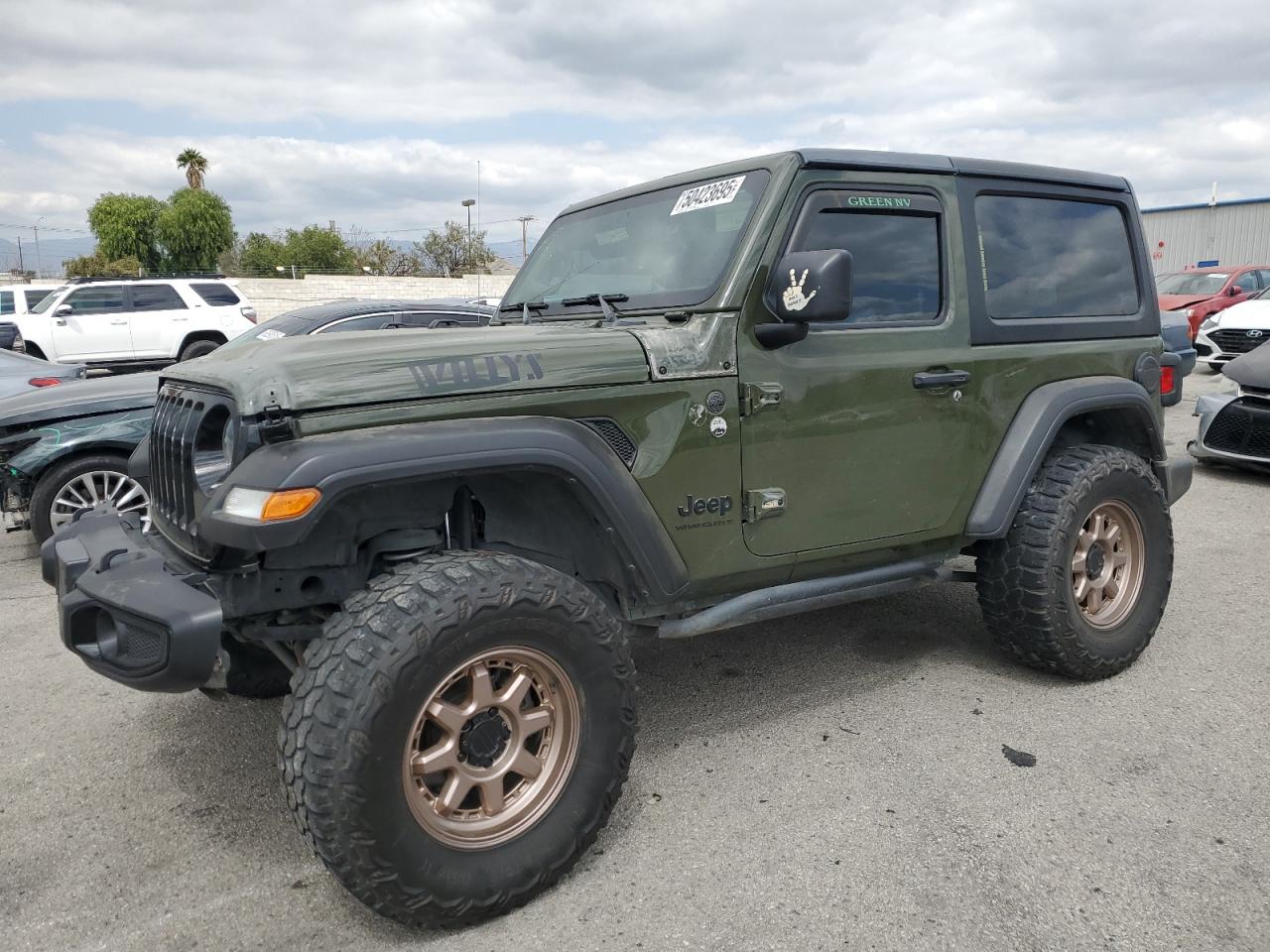 2023 Jeep Wrangler Sport იყიდება Colton-ში, CA - Side
