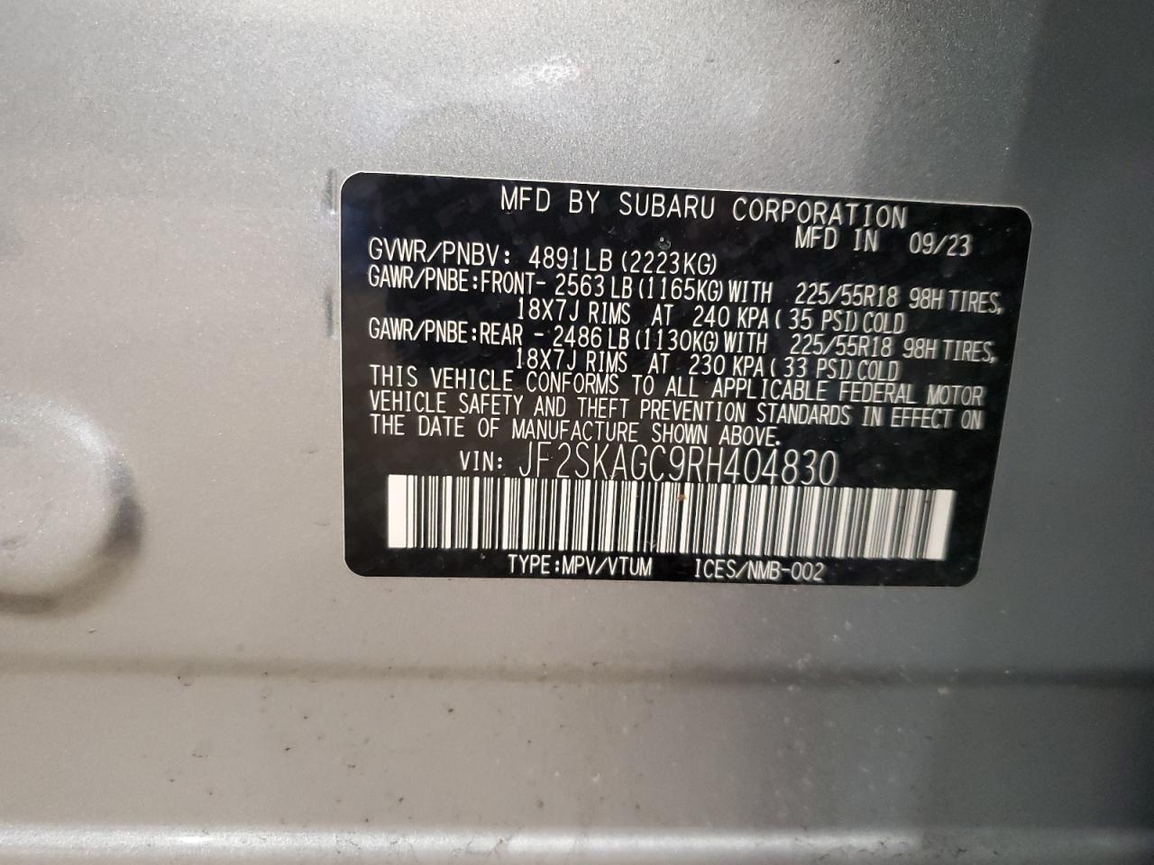 2024 Subaru Forester - Image 12