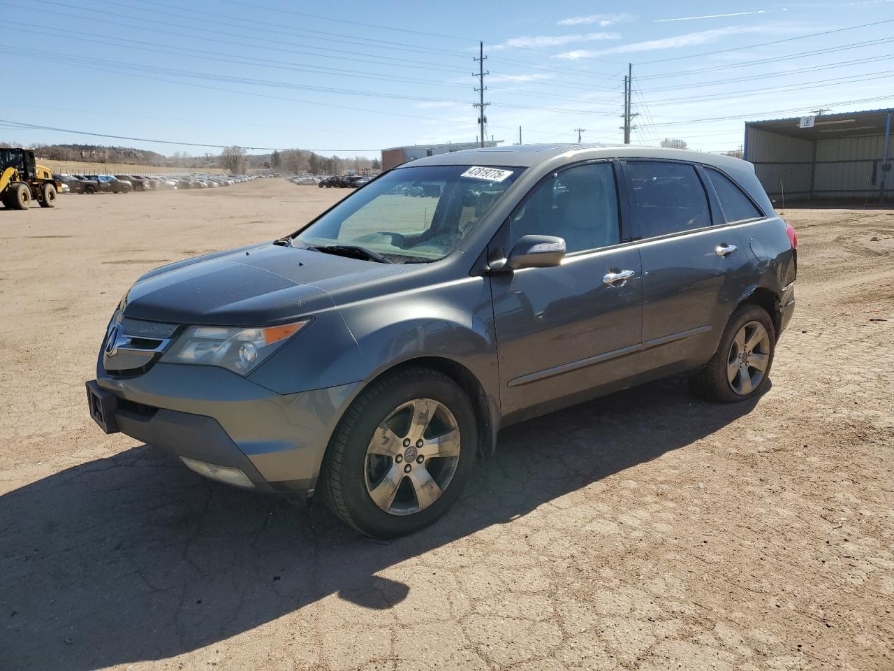 2007 Acura Mdx Sport იყიდება Colorado Springs-ში, CO - Rear End
