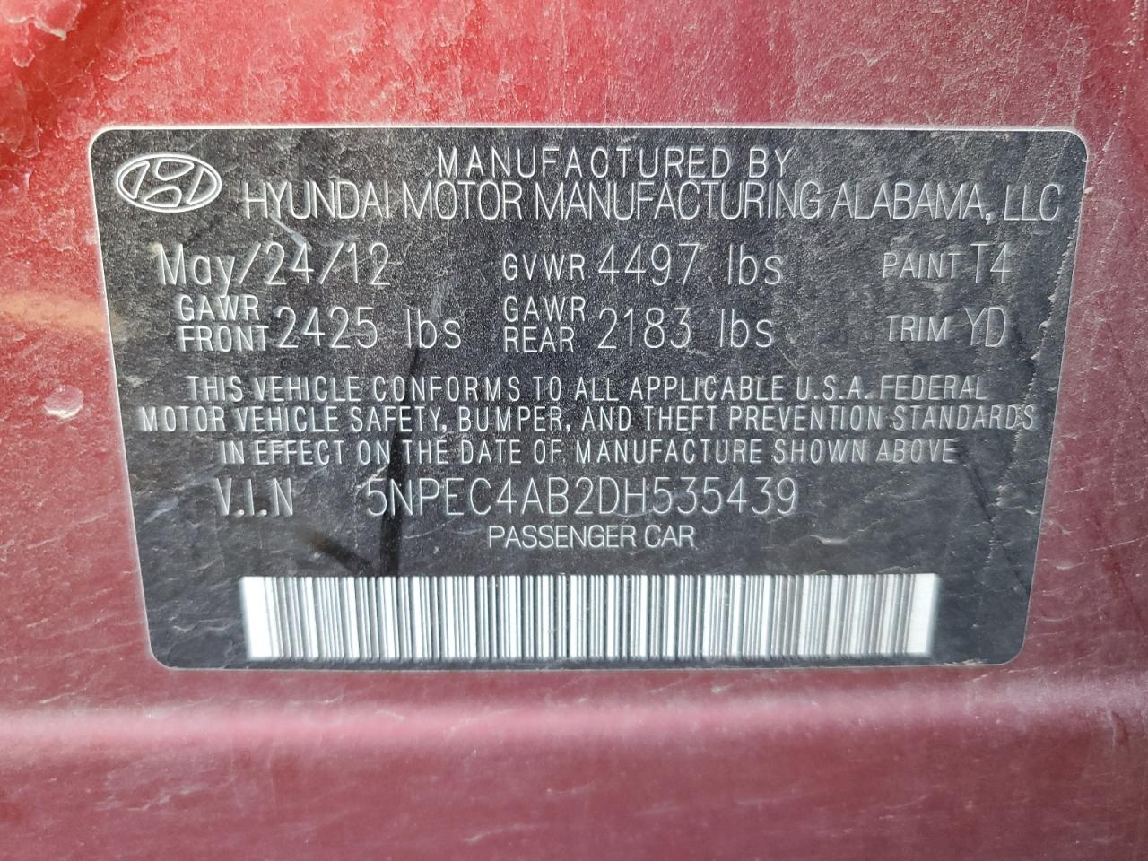 2013 Hyundai Sonata - Image 12