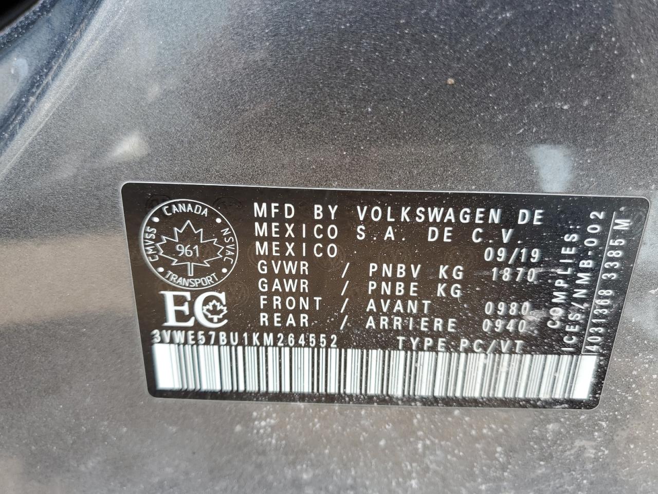 2019 Volkswagen Jetta - Image 12