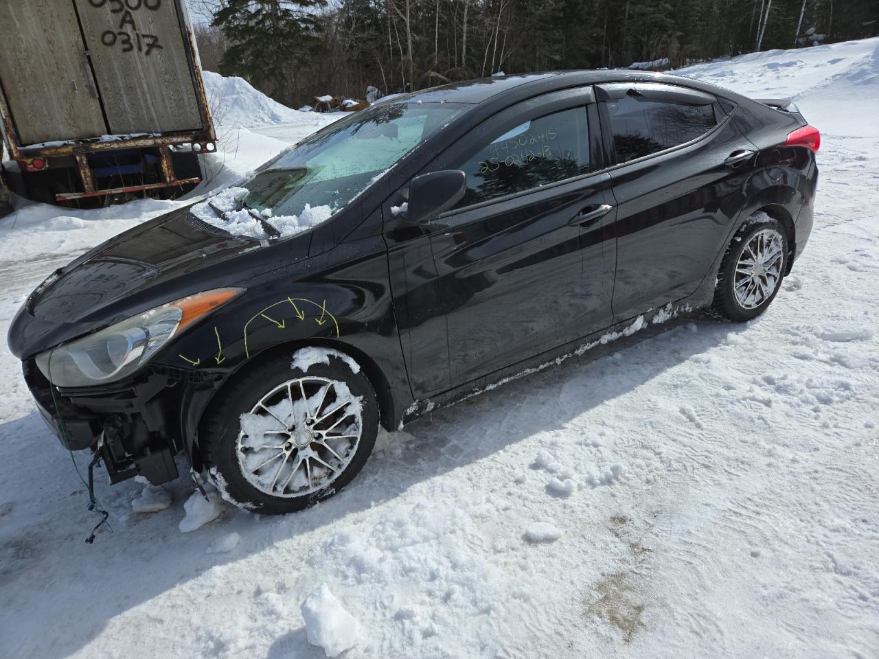 2013 Hyundai Elantra Gls за продажба в Montreal-est, QC - Front End