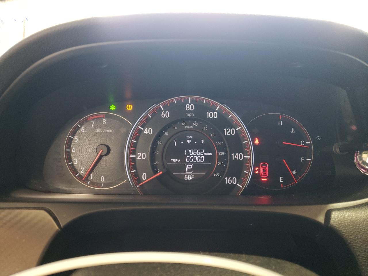 1HGCR2F5XGA113168 HONDA ACCORD 2016