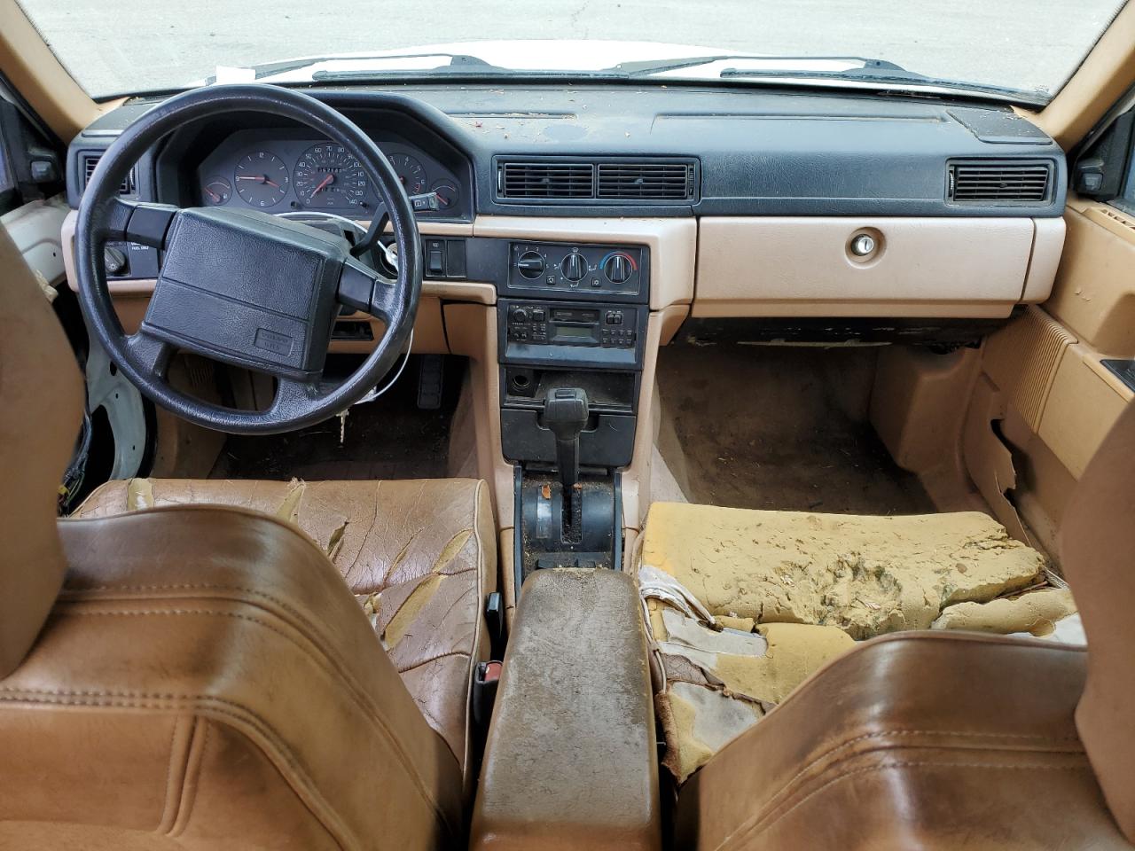 1991 Volvo 740 VIN: YV1FA8850M2332112 Lot: 49723155