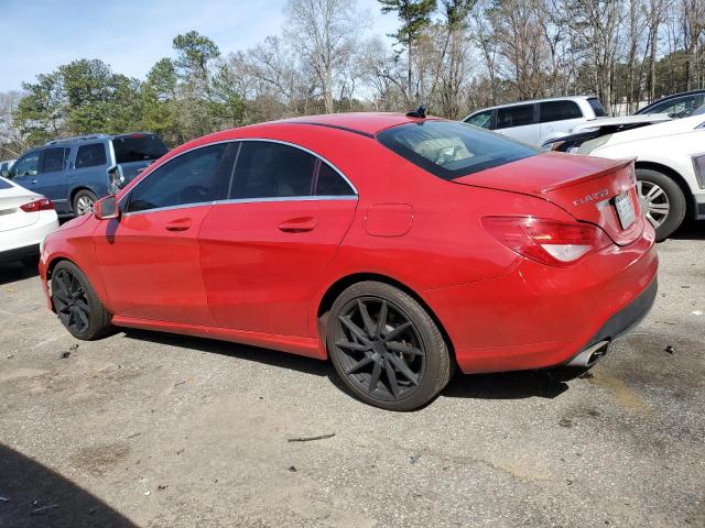 Седаны MERCEDES-BENZ CLA-CLASS 2015 Красный