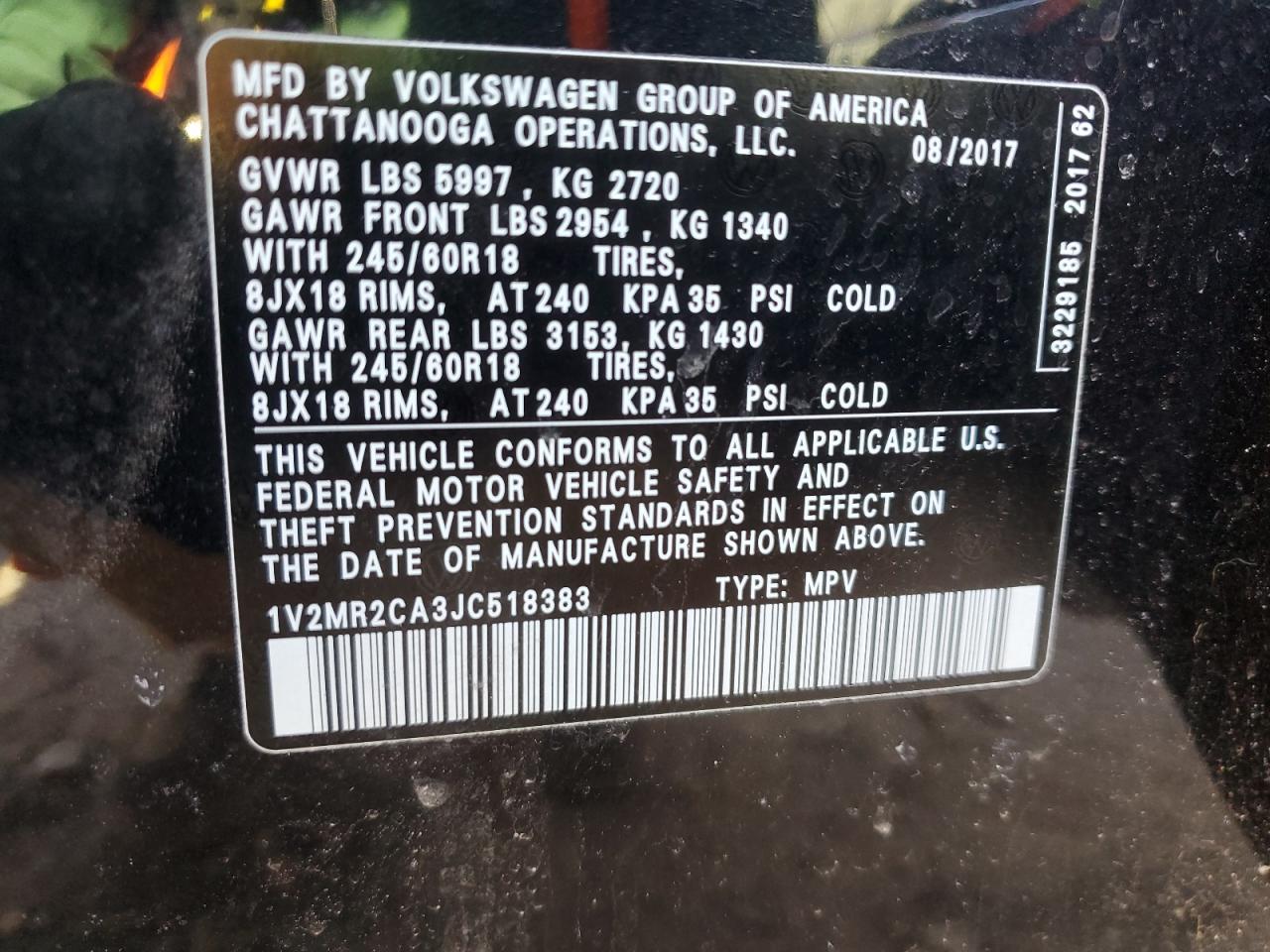 2018 Volkswagen Atlas - Image 15