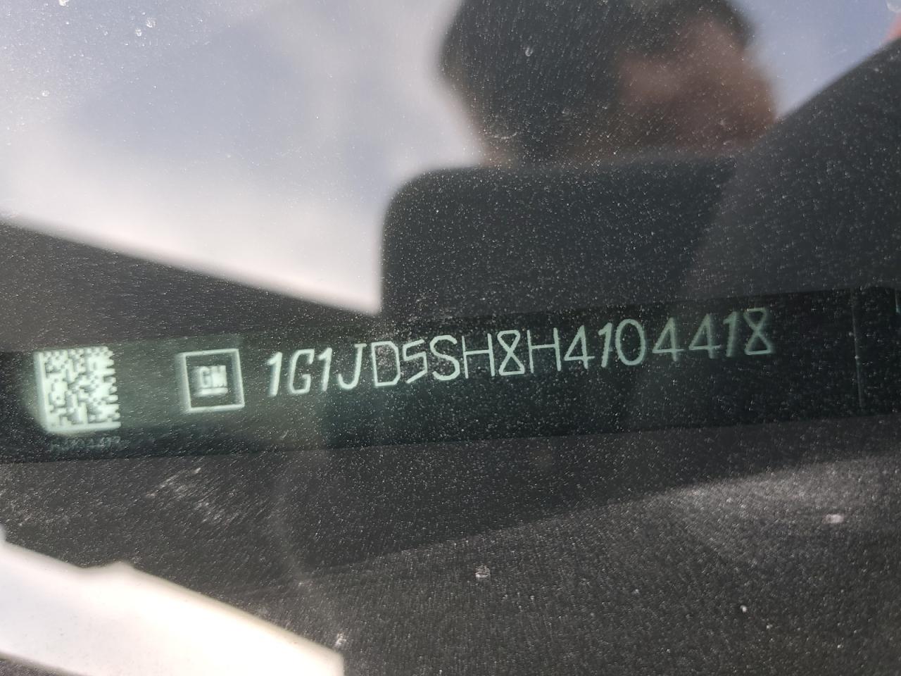 1G1JD5SH8H4104418 CHEVROLET SONIC 2017