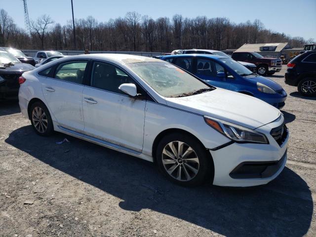  HYUNDAI SONATA 2015 Белый