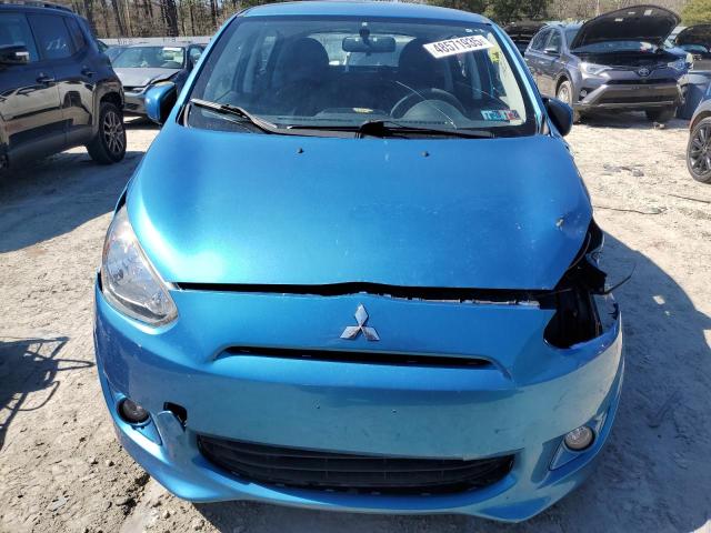 Hatchbacks MITSUBISHI MIRAGE 2015 Blue