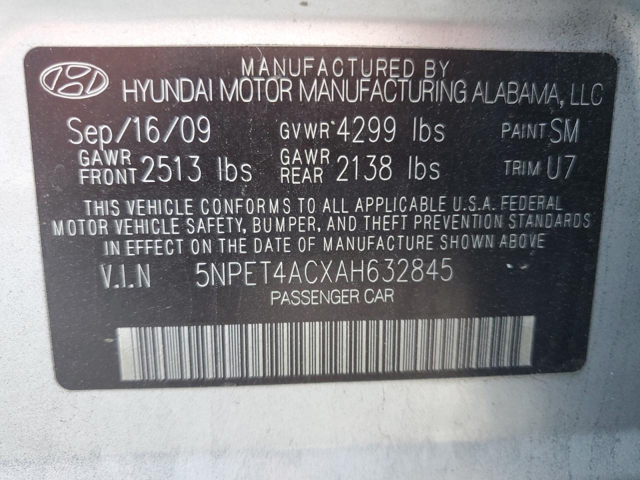2010 Hyundai Sonata - Image 13