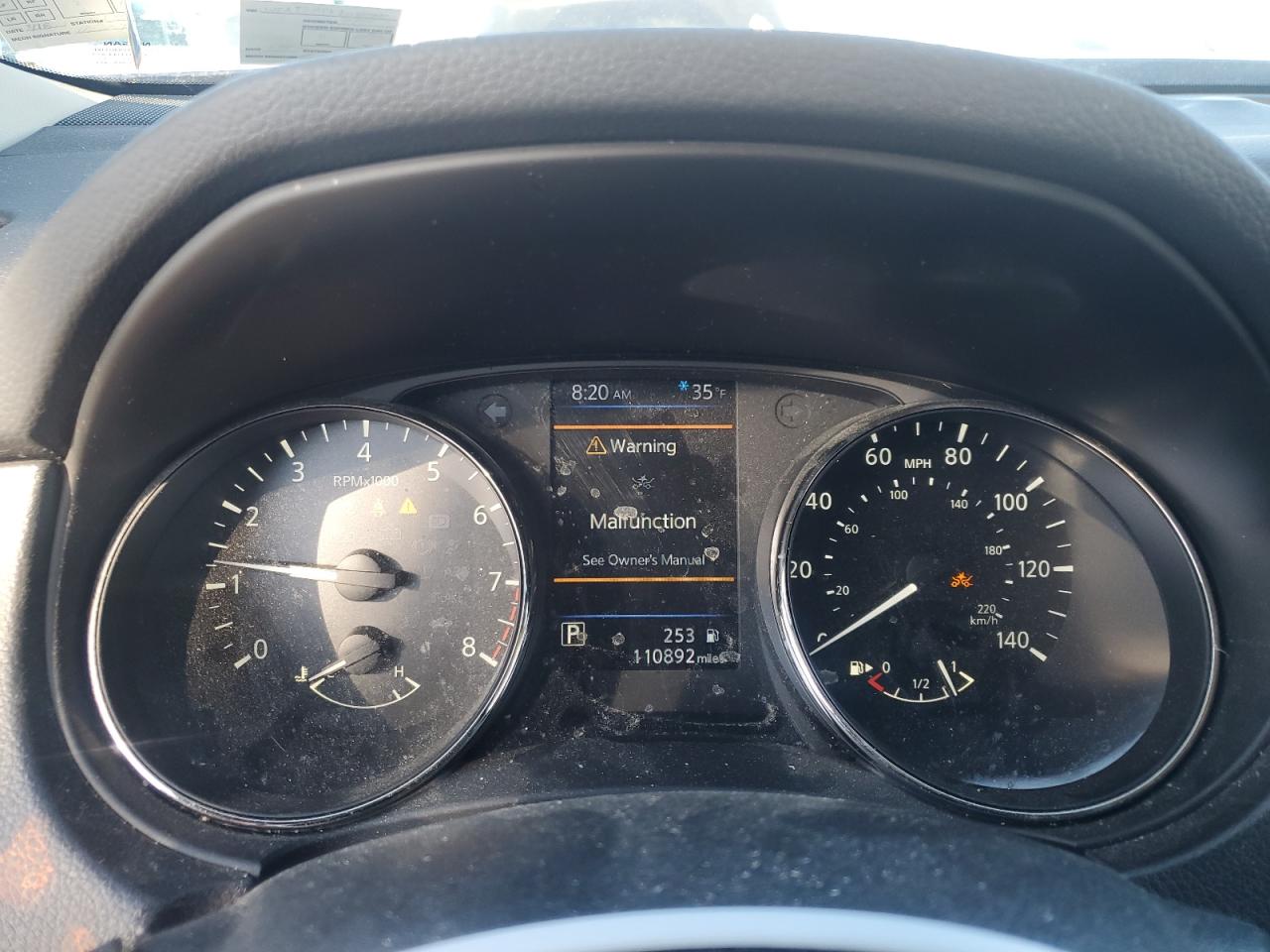 JN8AT2MVXKW390820 NISSAN ROGUE 2019