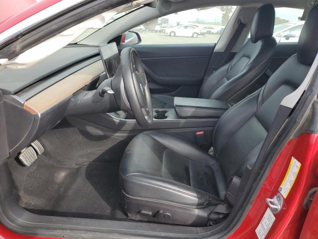  TESLA MODEL 3 2020 Red