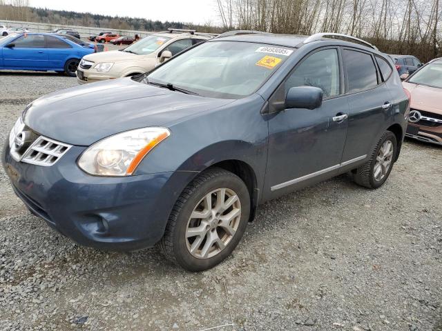  NISSAN ROGUE 2012 Синий