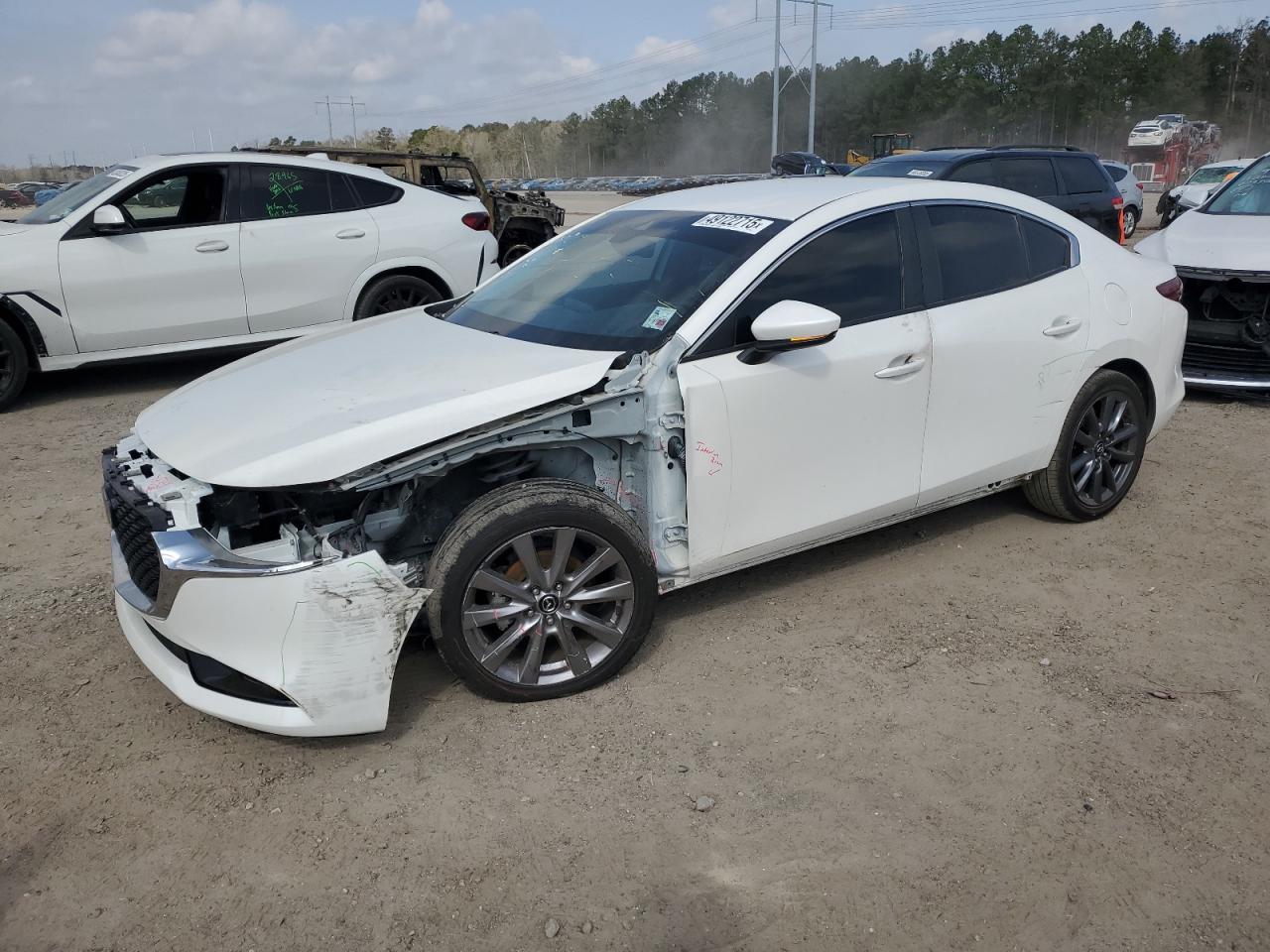 2019 Mazda 3 Preferred Plus na sprzedaż w Greenwell Springs, LA - Front End