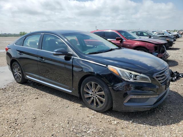  HYUNDAI SONATA 2017 Черный