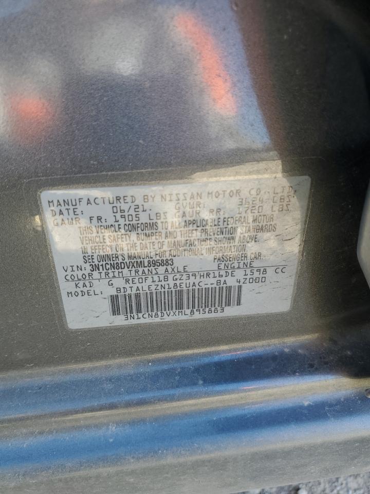 3N1CN8DVXML895883 NISSAN VERSA 2021