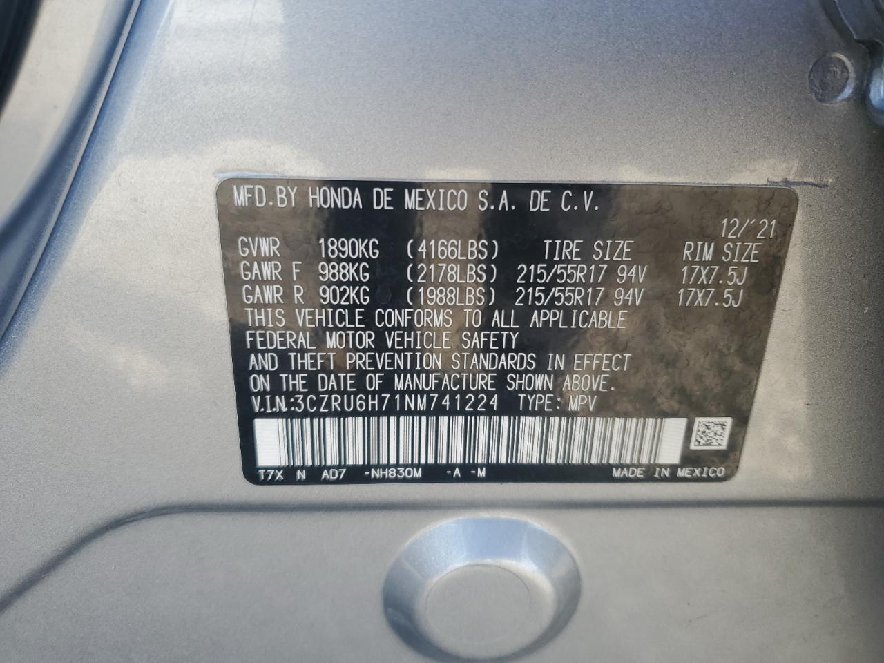 2022 Honda HR-V - Image 14