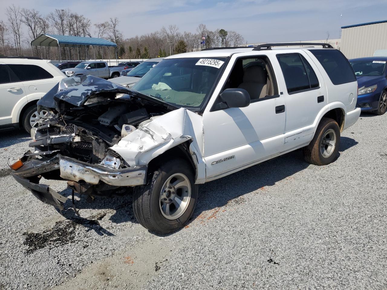 2003 Chevrolet Blazer на продаже в Spartanburg, SC - Front End