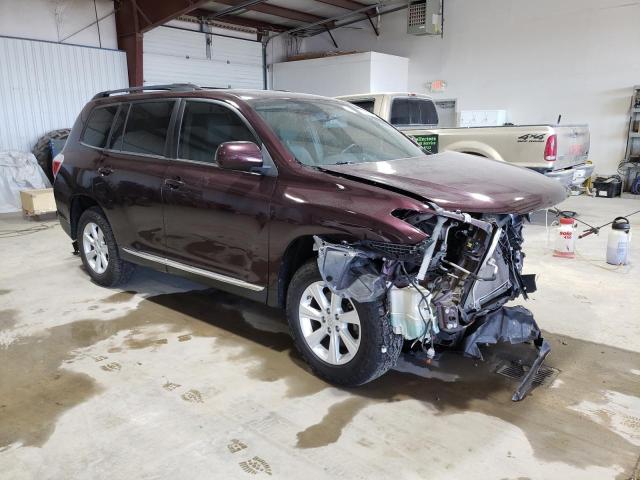  TOYOTA HIGHLANDER 2013 Burgundy