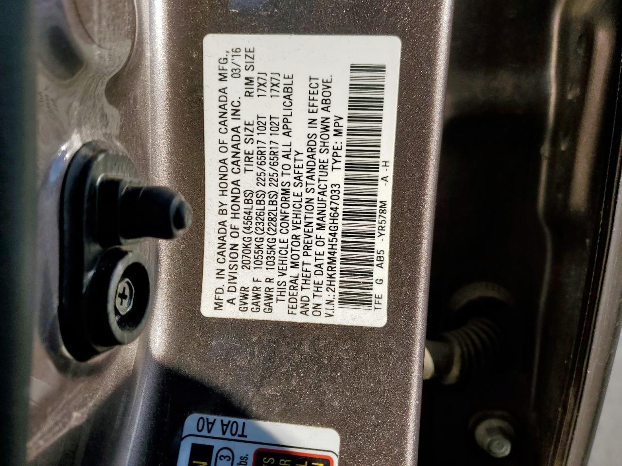 2016 Honda CR-V - Image 14