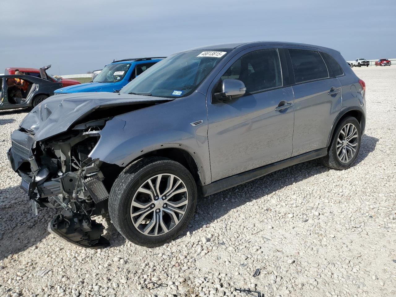 2017 Mitsubishi Outlander Sport Es na sprzedaż w Temple, TX - Front End