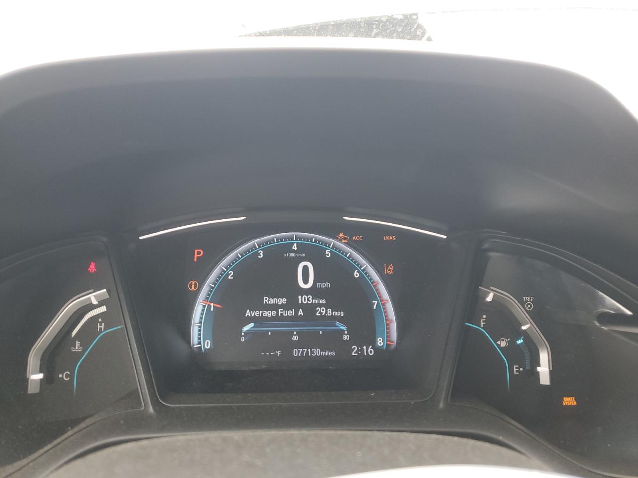 SHHFK7H36KU418643 HONDA CIVIC 2019
