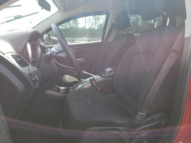  DODGE JOURNEY 2017 Czerwony