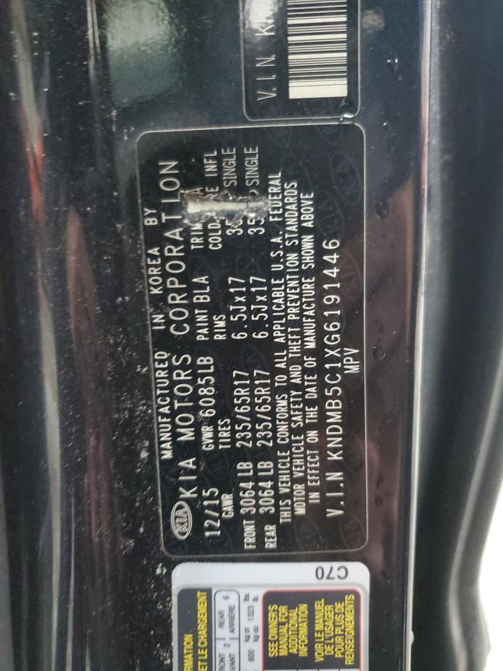 2016 Kia Sedona - Image 13