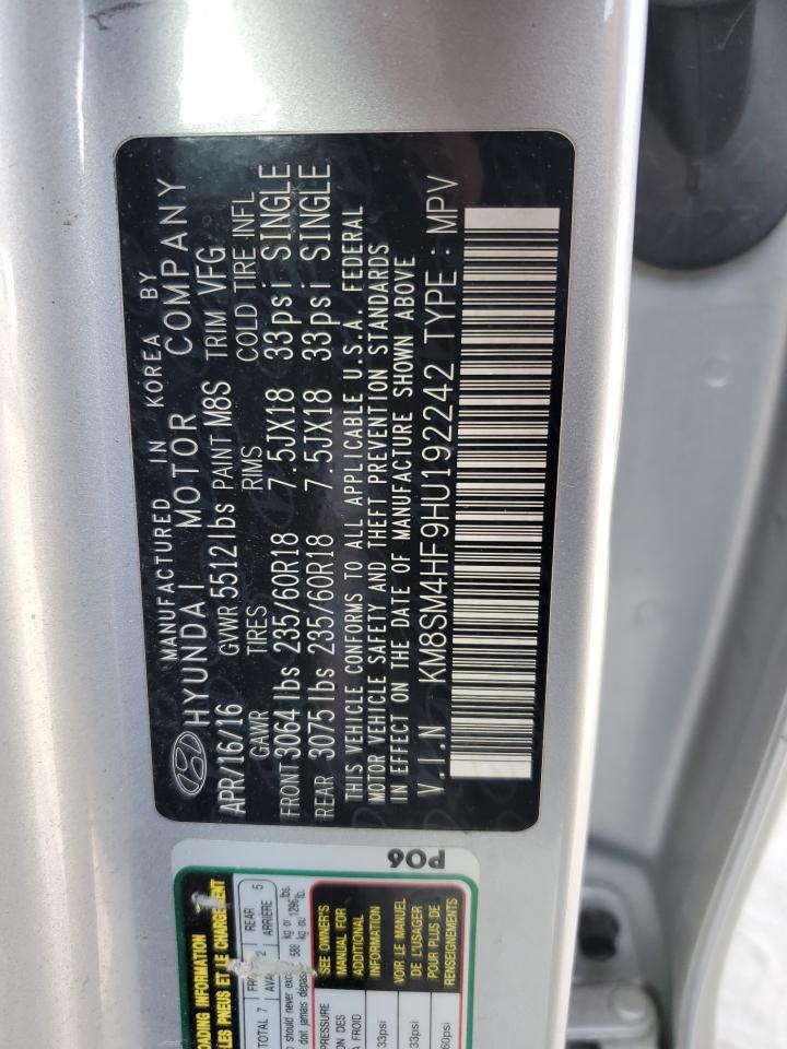 2017 Hyundai Santa Fe - Image 13