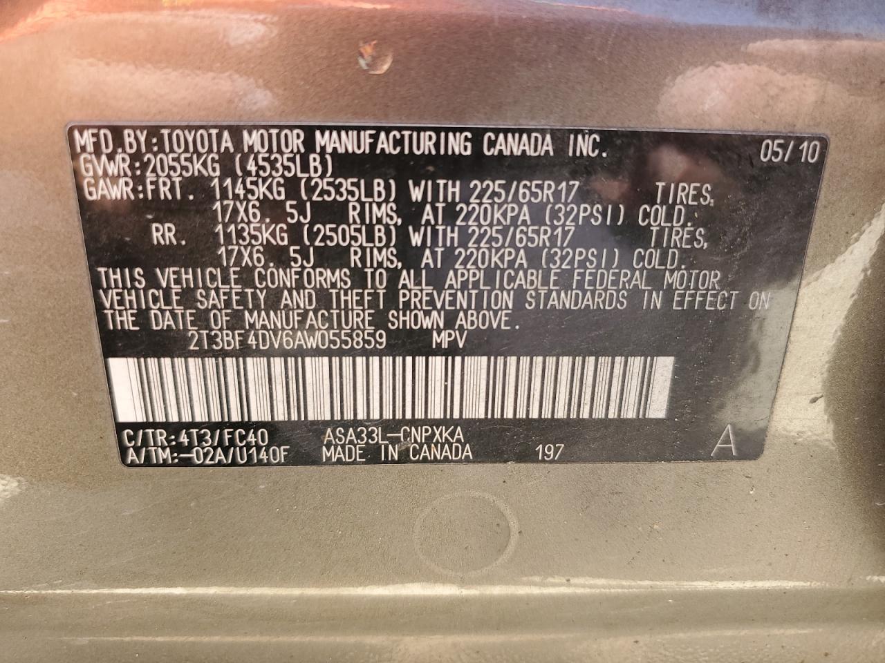 2010 Toyota RAV 4 - Image 12