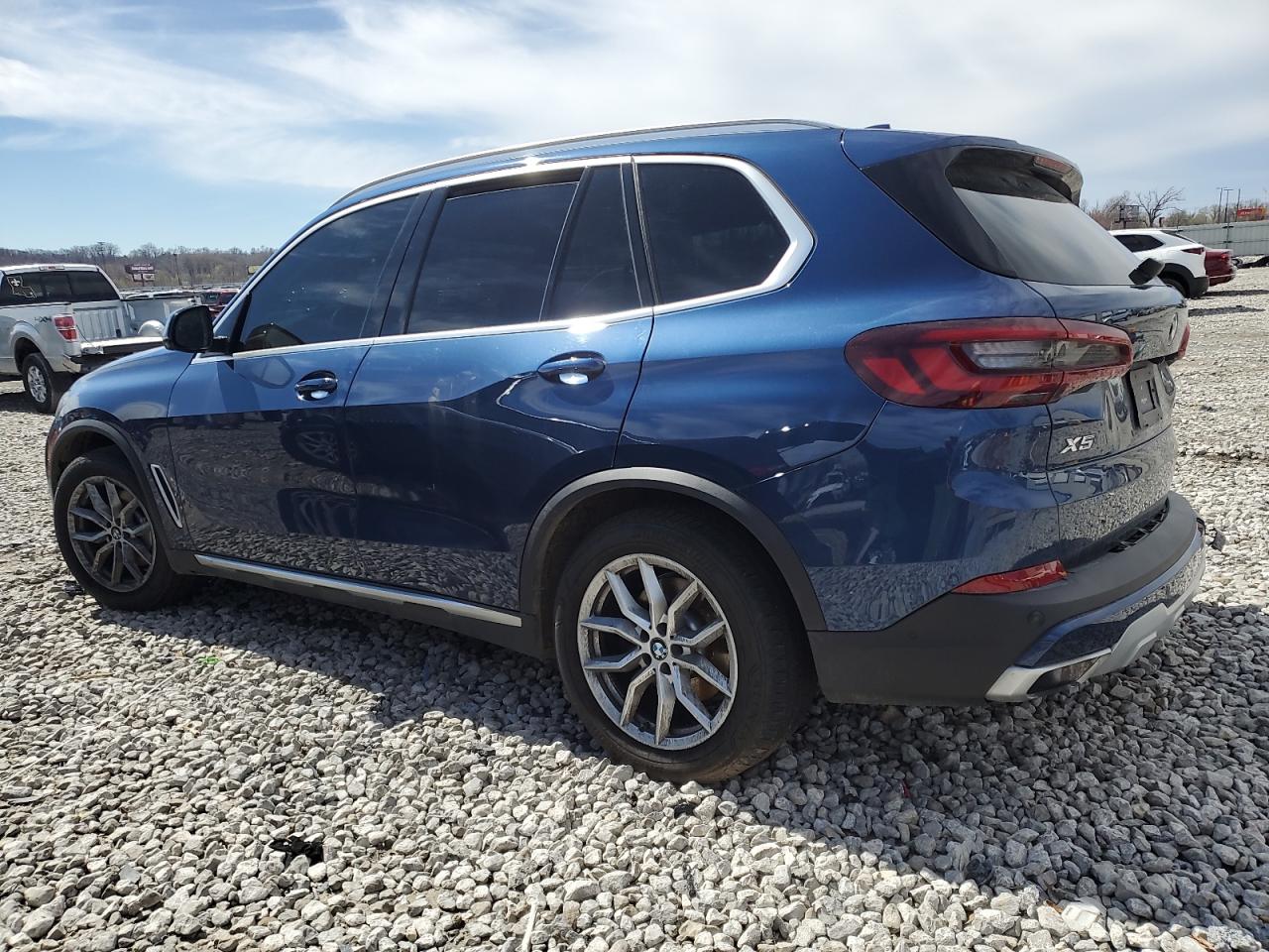 2023 BMW X5 xDrive40I blue null gas 5UXCR6C09P9P33542 photo #3