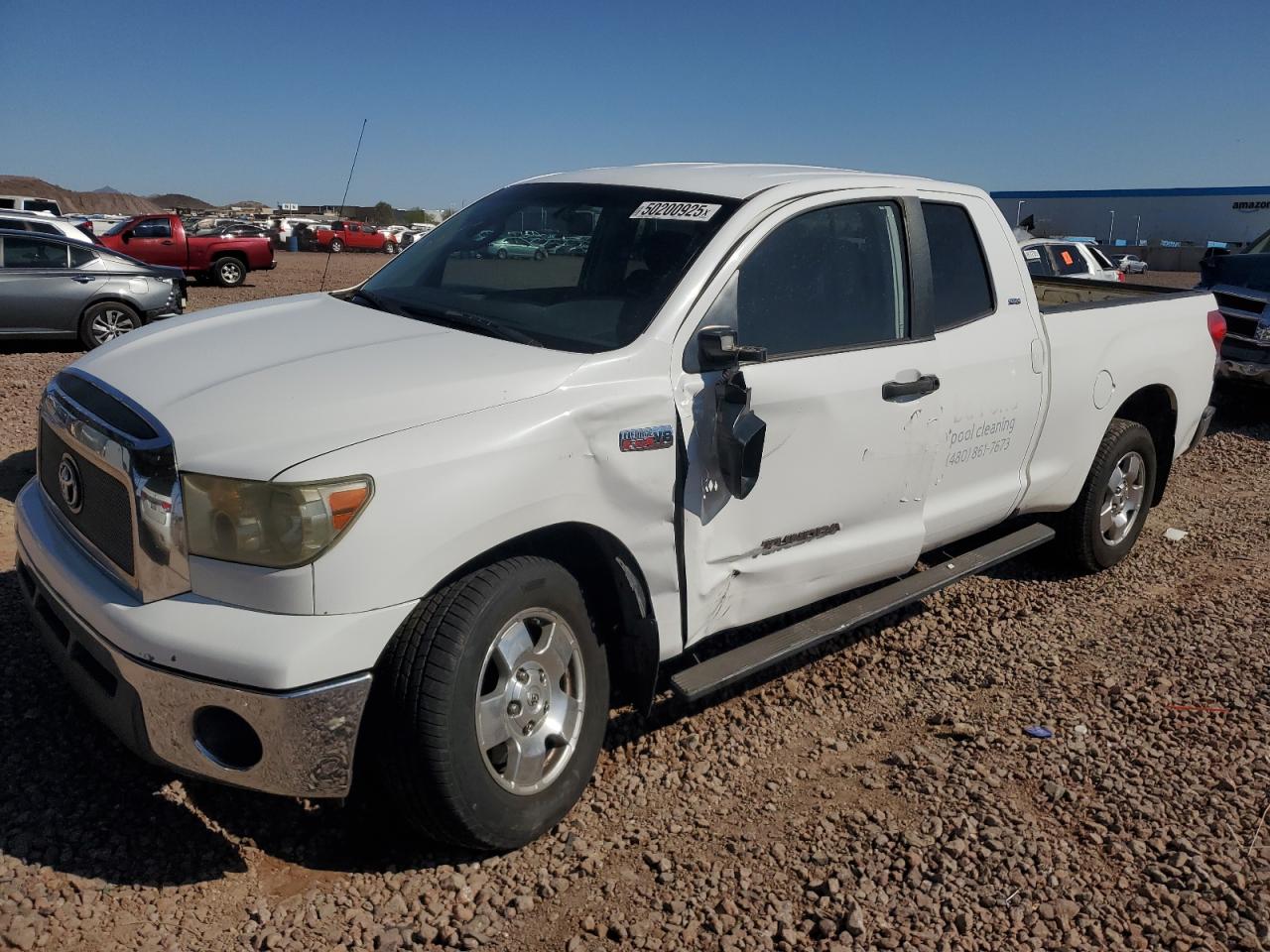 2007 Toyota Tundra Double Cab Sr5 na sprzedaż w Phoenix, AZ - Side