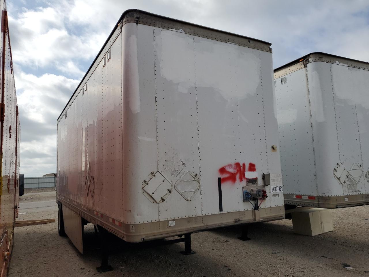 2008 Great Dane 28 Dry Van Trailer იყიდება Wilmer-ში, TX - Side