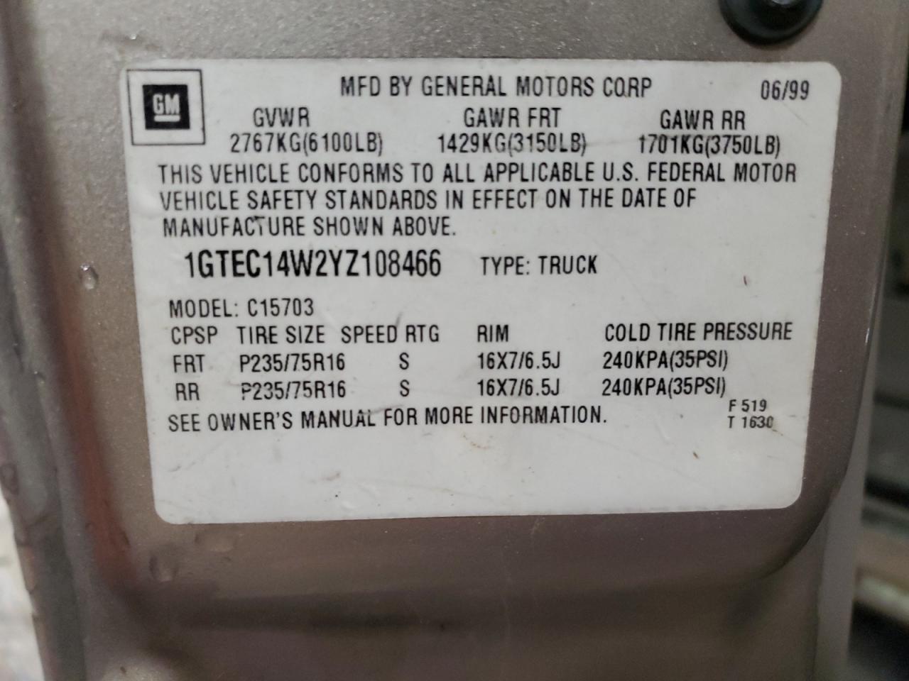 2000 GMC Sierra - Image 14