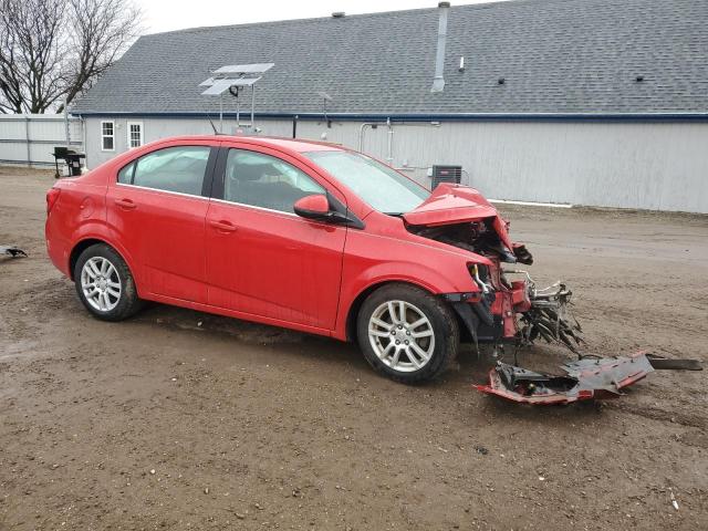  CHEVROLET SONIC 2012 Червоний