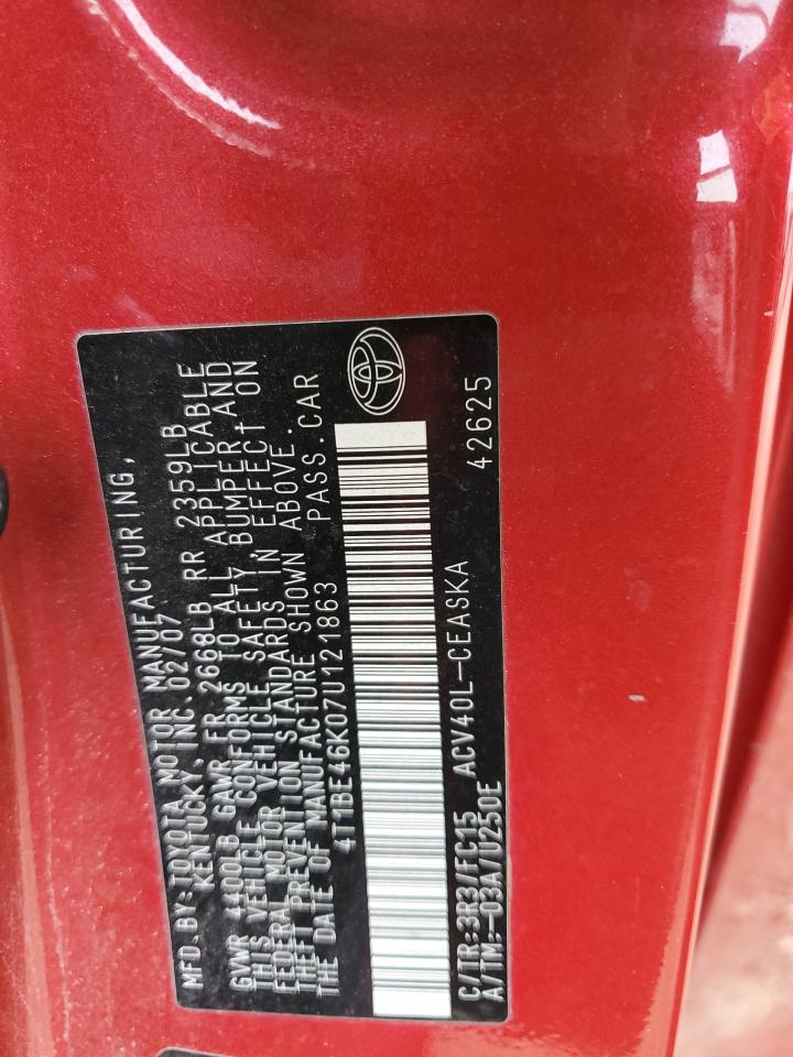 2007 Toyota Camry - Image 12