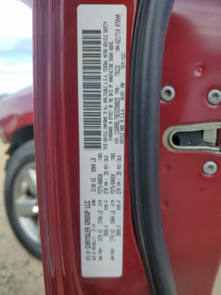 2014 Ram 1500 Slt VIN: 1C6RR6LT8ES258825 Lot: 48333505