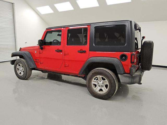 JEEP WRANGLER 2017 Czerwony