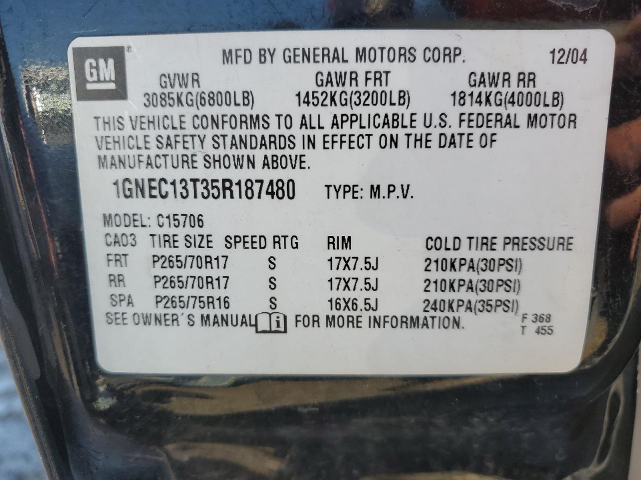 2005 Chevrolet Tahoe - Image 15