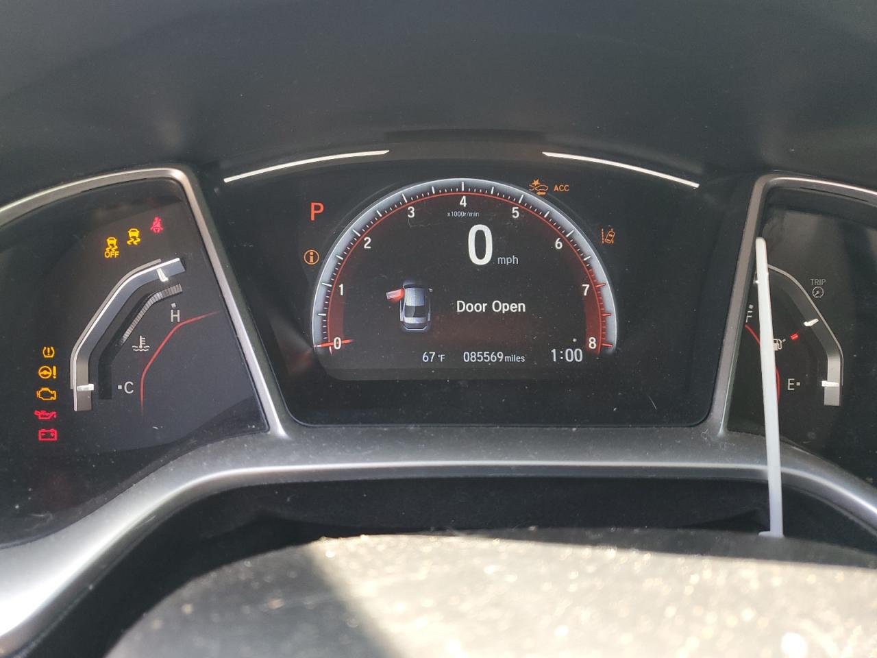 19XFC2F81KE048823 HONDA CIVIC 2019